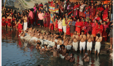 एकमहिने माधवनारायण मेला सम्पन्न