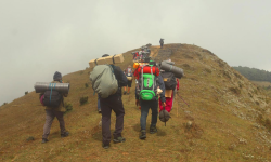 मनोरम दृश्य एकै यात्रामा अवलोकन गर्न सकिने भोजपुरको मुन्दुम पदमार्ग