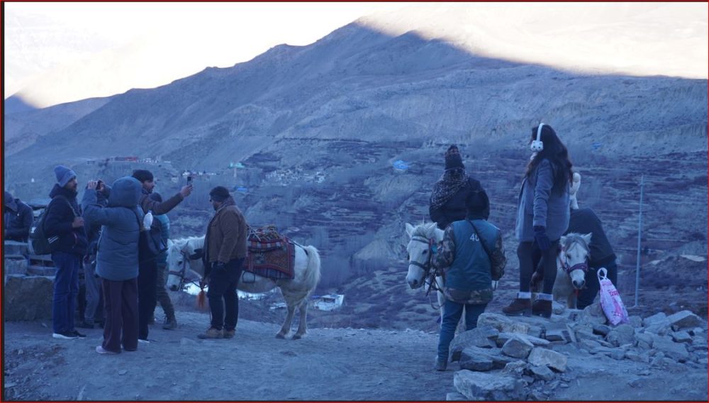 मुस्ताङमा सात महिनामा तीन लाख २५ हजार बढी पर्यटक भित्रिए