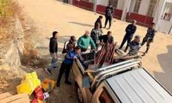 हिउँदयाम सुरु भएसँगै डढेलो रोकथाम गर्न सामग्री हस्तान्तरण