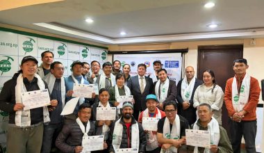 सुरक्षित तथा दिगो पर्वतीय पर्यटनका लागि ’ट्रेकिङ गाइड खोज तथा उद्धार तालिम’ सम्पन्न