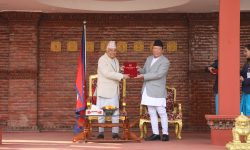 राष्ट्रपतिसमक्ष सर्वोच्च अदालतको वार्षिक प्रतिवेदन पेस