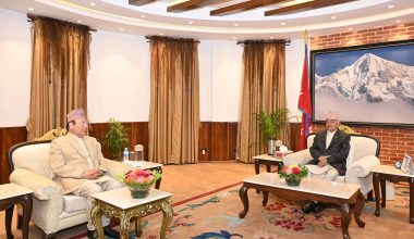 राष्ट्रपति पौडेल र प्रधानन्यायाधीश राउतबीच भेट