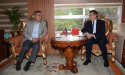 गृहमन्त्री र चिनियाँ राजदूतबीच भेटवार्ता