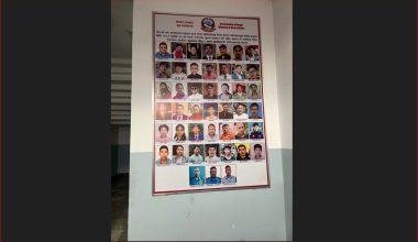 मन्त्रालयका भित्तामा सुशासन कुरिरहेका योद्धाहरु