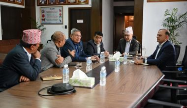 अर्थमन्त्री र निजी क्षेत्रका प्रतिनिधिबीच छलफल