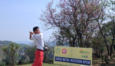 सूर्य नेपाल वेस्टर्न ओपन सुरु, पहिलो दिन ५ गल्फर शीर्षस्थानमा