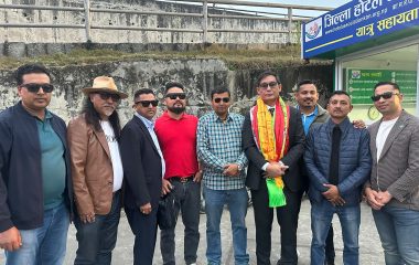 एनआरएनएको महाधिवेशनका लागि चहलपहल सुरु, अध्यक्षका उम्मेदवार रोविन शेरचन काठमाडौंमा