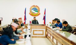 प्रधानमन्त्री शाहद्वारा सांसदहरूसँग छलफल