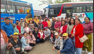 लायन्स अन्तर्राष्ट्रिय डिष्ट्रिक ३२५ एफको तेस्रो क्यबिनेट मिटिङ मुगुको रारामा