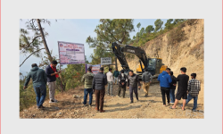 खानीडाँडा–याम्खा–रातमाटा हुँदै पञ्चमीबजार जोड्ने सडक कालोपत्र सुरु