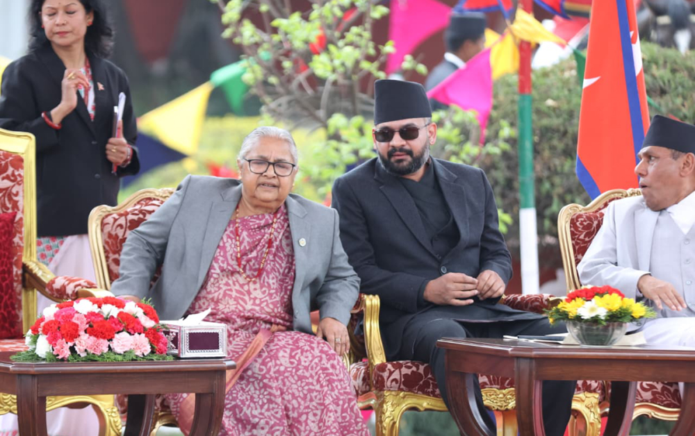 नवनियुक्त प्रधानमन्त्री शाहबाट शपथ ग्रहण