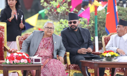 नवनियुक्त प्रधानमन्त्री शाहबाट शपथ ग्रहण