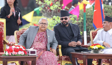 नवनियुक्त प्रधानमन्त्री शाहबाट शपथ ग्रहण