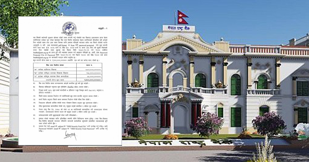 संस्थागत निक्षेप लगानीको लागि अफर, बैंकिङ प्रणालीमा एक अर्ब १० करोड रुपैंयाँ राख्दै राष्ट्र बैंक