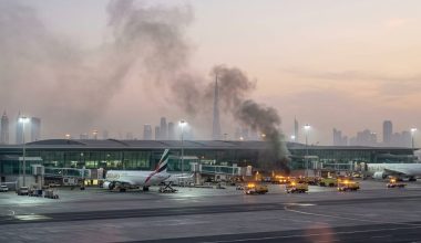 दुबई विमानस्थल नजिक ड्रोन आक्रमण, उडान सेवा प्रभावित