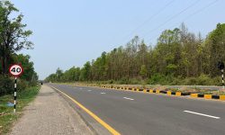 नारायणगढ–बुटवल सडक विस्तार : सडक सुरक्षाको पनि काम जारी