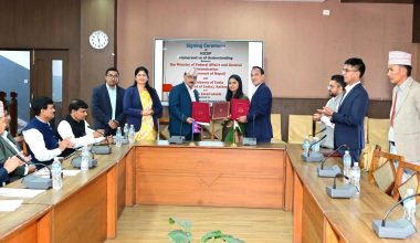 भारत–नेपाल सहयोग : सामुदायिक विकासका सात परियोजना कार्यान्वयनको सम्झौता