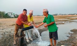 ‘डिप ट्युबवेल’ जडानसँगै सिँचाइको असुविधा हट्यो