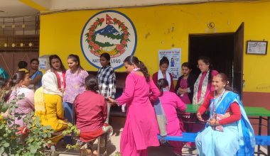 कामना सेवा विकास बैंकद्वारा निःशुल्क स्वास्थ्य शिविर सम्पन्न