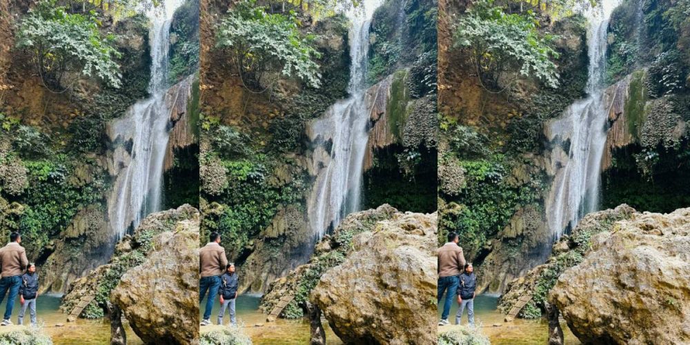 पर्यटकको रोजाइमा ‘पुरन्धरा झरना’