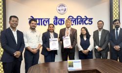 नेपाल बैंक र राष्ट्रिय बीमा कम्पनीबीच कर्जा कारोबार गर्ने सम्झौता