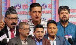 निजी सञ्चार माध्यमलाई आथिर्क नाकाबन्दी लगाउने निर्णय विरुद्ध आन्दोलन गर्ने चेतावनी