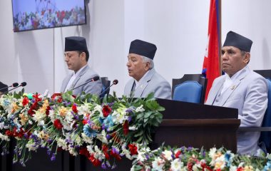 संविधानको भावना र जनचाहनाबमोजिम काम गर्न राष्ट्रपतिको आग्रह