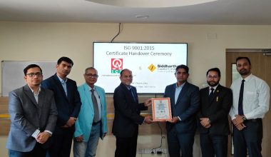 सिद्धार्थ क्यापिटलले पायो आईएसओ प्रमाणपत्र