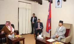 उपराष्ट्रपति यादवसँग साउदी अरेबियाका राजदूत मनिकरको शिष्टाचार भेट