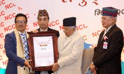 चेम्बर अफ कमर्सको हीरक जयन्तीमा विभिन्न विधामा ९ व्यक्ति सम्मानित