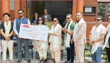 प्रभु महालक्ष्मी लाइफ इन्स्योरेन्सको बुढानिलकण्ठ मोडल कम्युनिटि एकेडेमीलाई सहयोग
