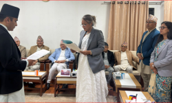 नवनियुक्त महान्याधिवक्ता डा कँडेलको शपथ