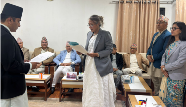 नवनियुक्त महान्याधिवक्ता डा कँडेलको शपथ