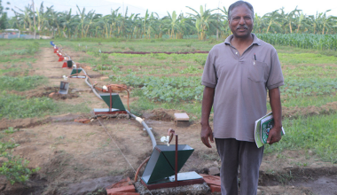 ‘काचाल्का’ अर्थात् थोरै पानीले धेरै सिँचाइ गर्ने प्रविधि