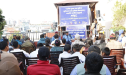 दुर्घटना न्यूनीकरण गर्न सचेतना अभियान