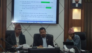 ऊर्जा मन्त्री श्रेष्ठद्वारा विद्युत नीतिमाथि छलफल