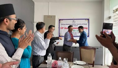 चाइनिज मेडिसिन चिकित्सक समाजको अध्यक्षमा डा. सुरज कर्माचार्य निर्वाचित