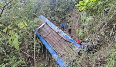 अर्घाखाँचीमा भएको बस दुर्घटनामा मृत्यु हुनेको सङ्ख्या चार, सत्ताइस जना घाइते