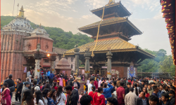 बनेपामा आजदेखि चण्डेश्वरी भगवती जात्रा