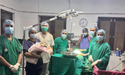 जोमसोम अस्पतालमा शल्यक्रियाद्वारा प्रसूति